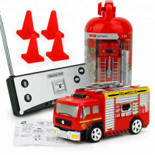 DWI Dowellin 1:58 Mini RC Car Remote Control Mini Fire Truck With Discount Price
